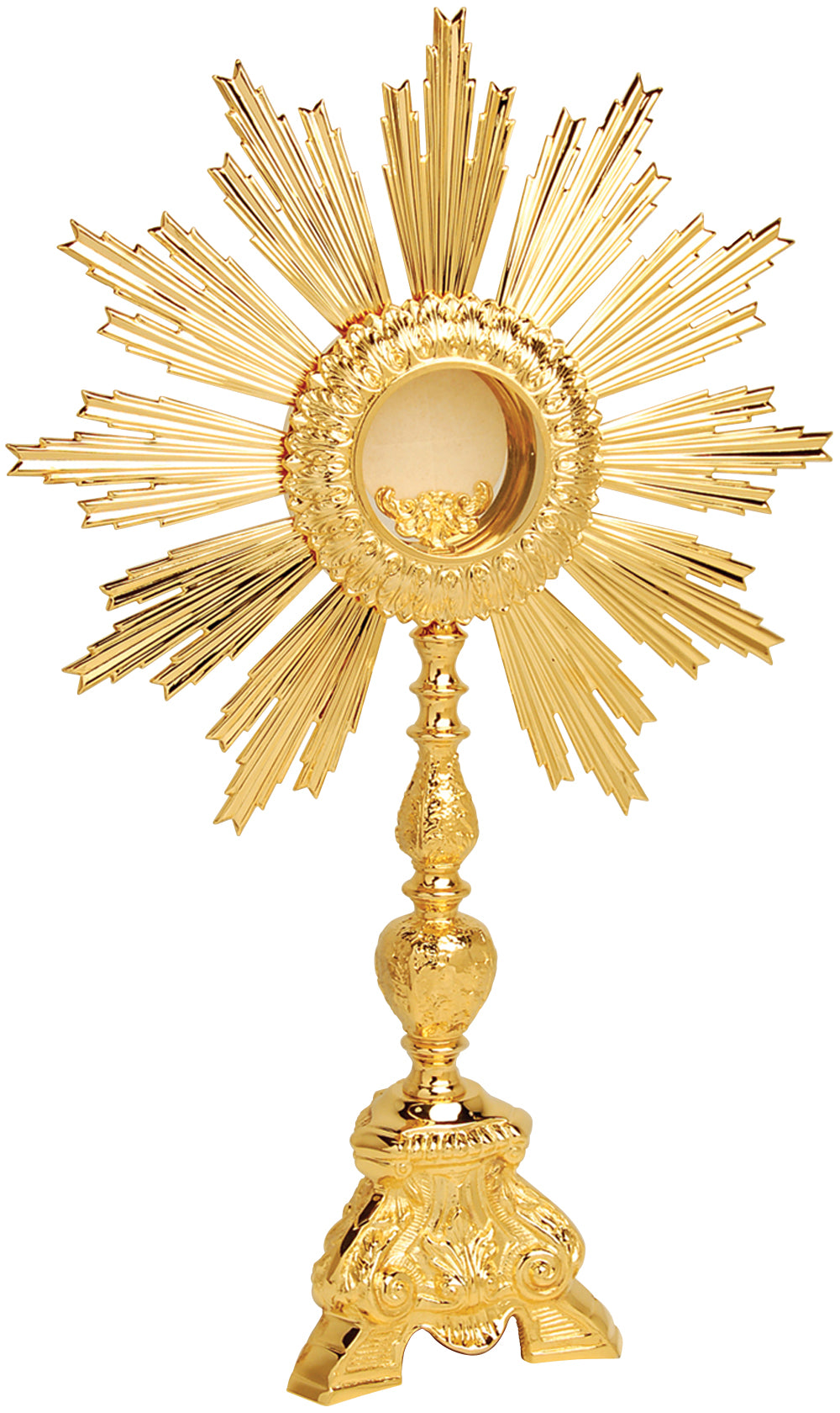 Monstrance - Gold Plated - 22 1/4" Ht