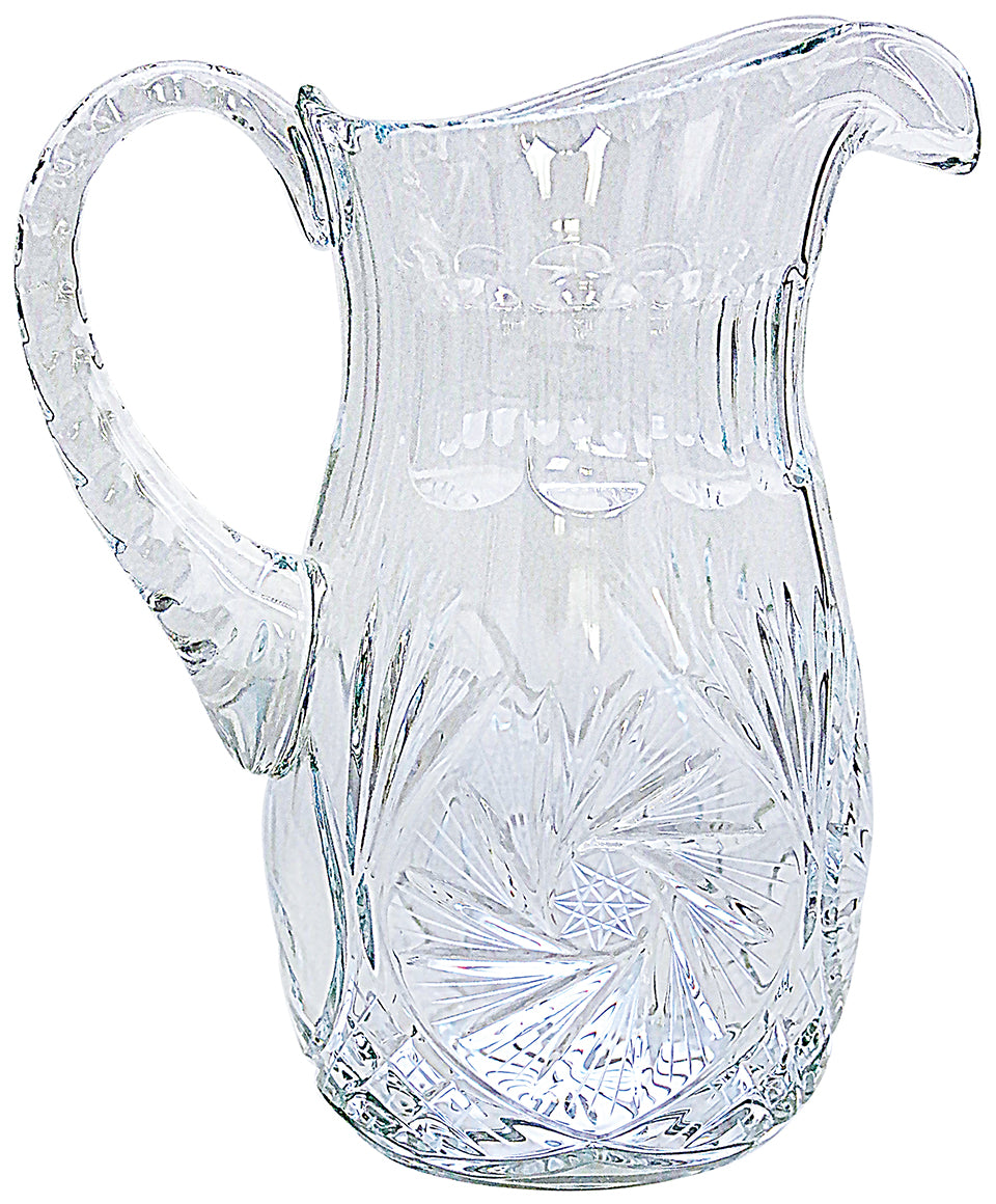 Crystal Pitcher - 32 oz - 8 1/2" Ht
