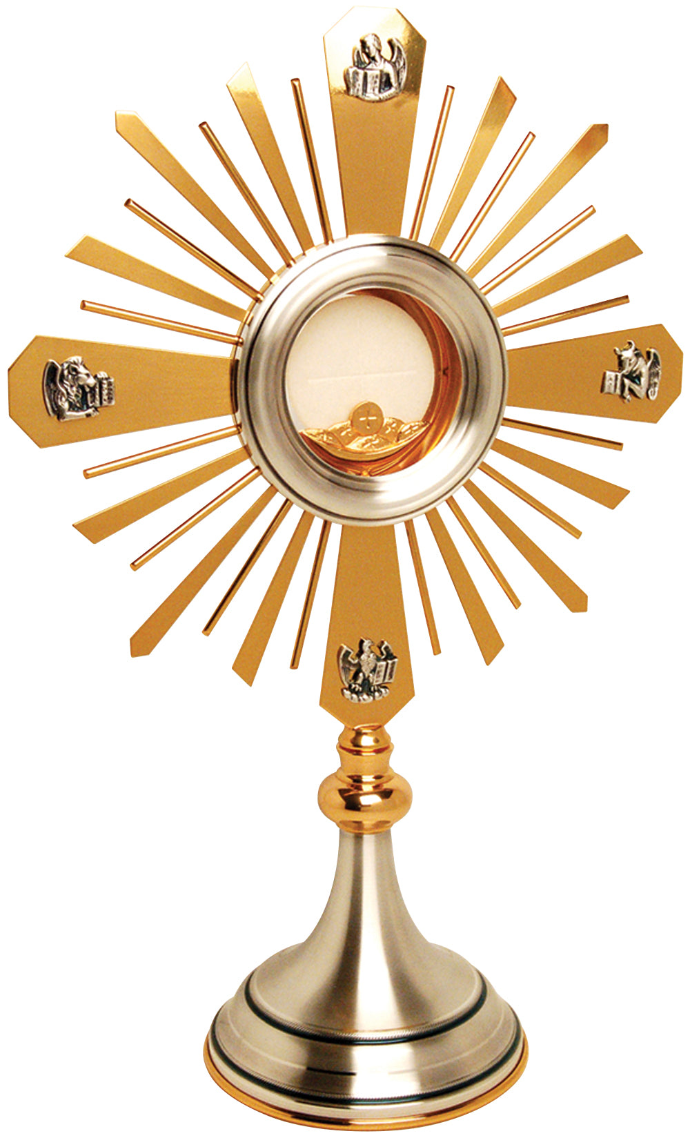 Monstrance - Oxidized Silver - 18 1/2" Ht