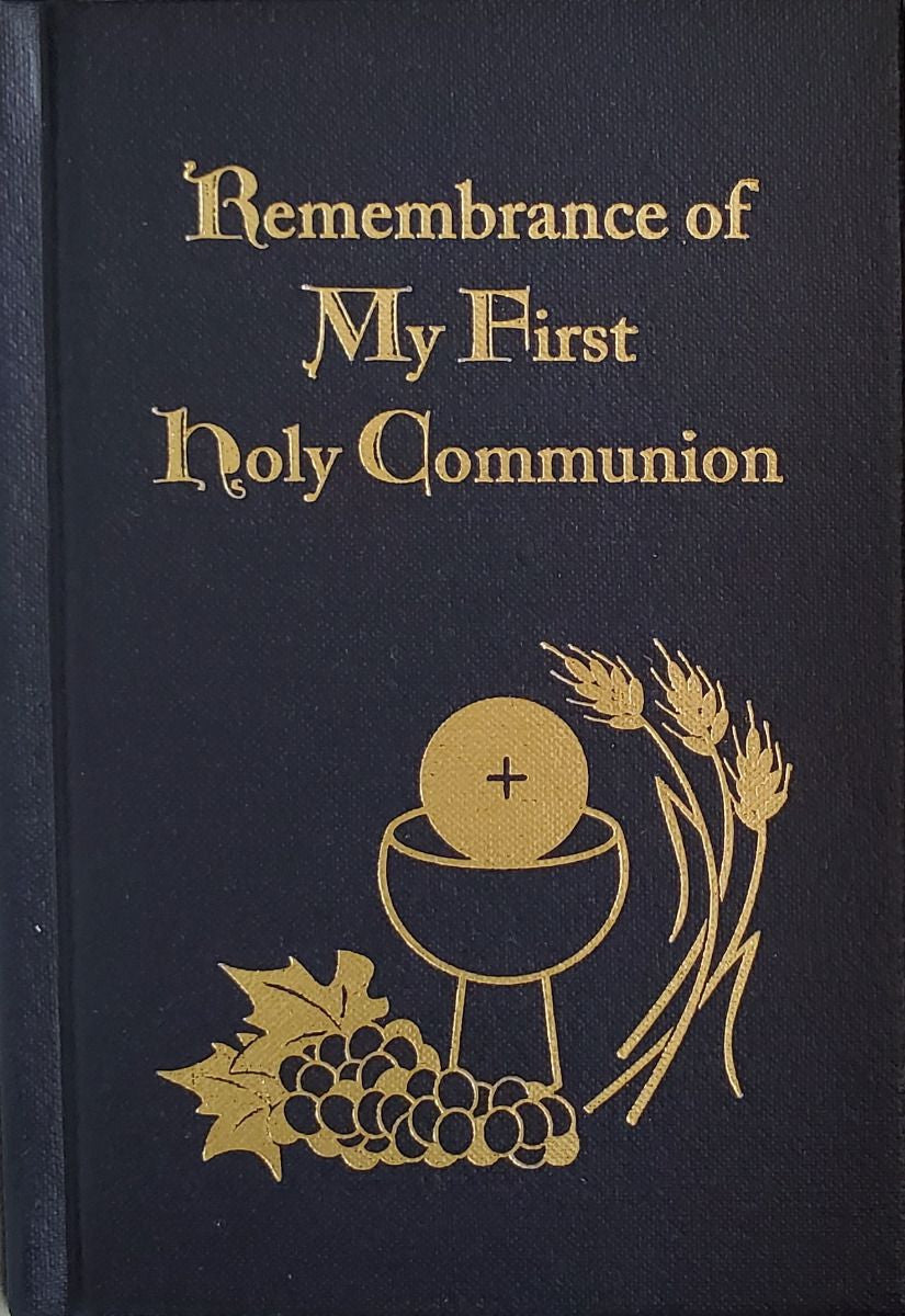 Remembrance of My First Holy Communion Prayer Book