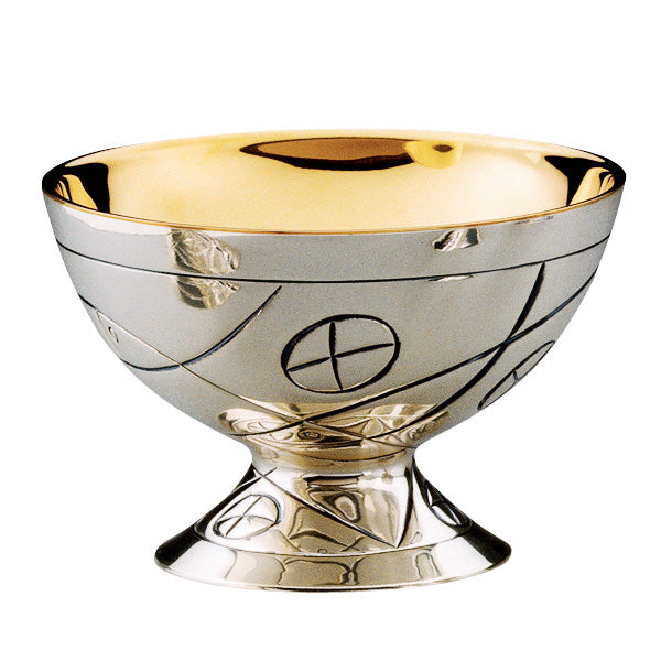 Fish Net & Loaves Motif Open Ciborium