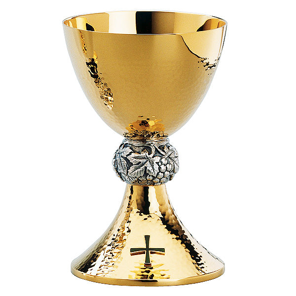 Hammered Chalice & 6" Bowl Paten