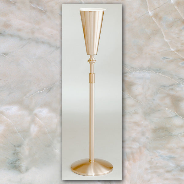 Vase à fleurs réglable en bronze : Style 2515 - Hauteur de 104 à 157 cm