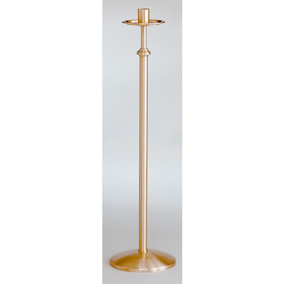 Cierge pascal fixe en bronze : Style 2515 - 111,76 cm H - Douille 4,92 cm