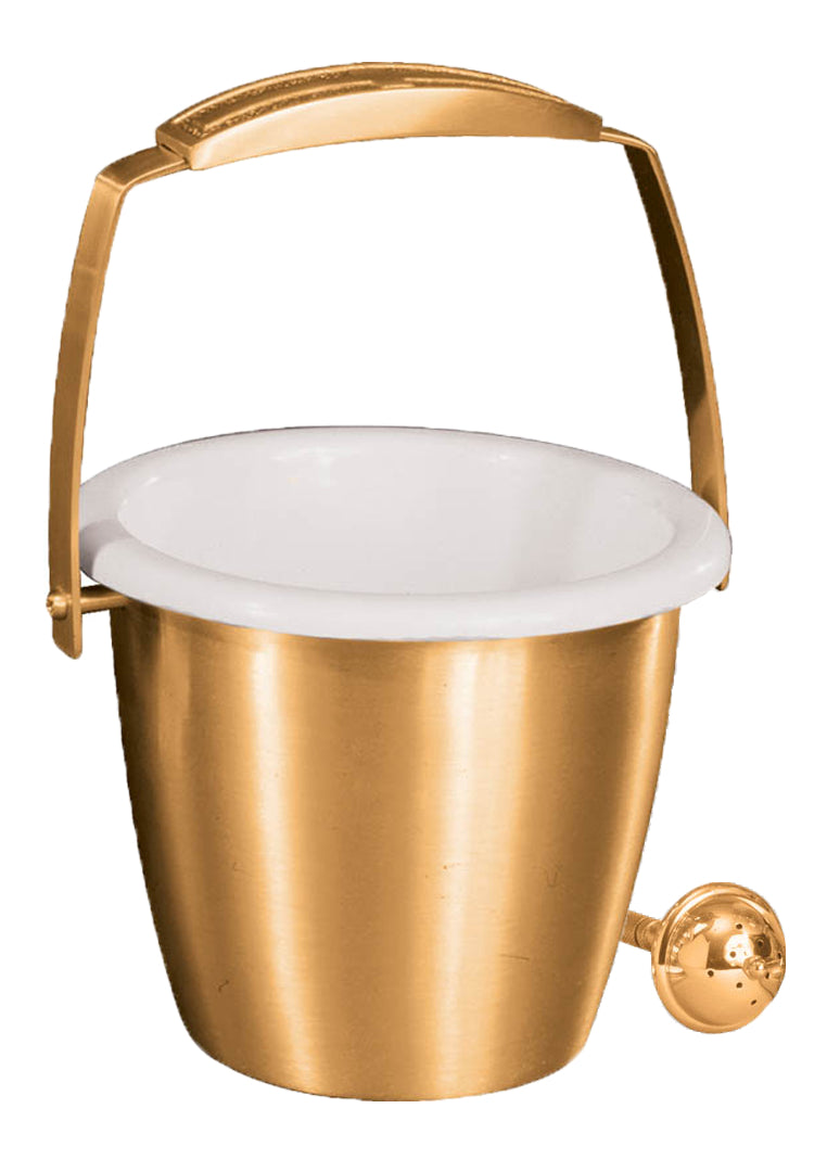 Aspersorium Set, Bronze or Brass, Includes Aspergillum