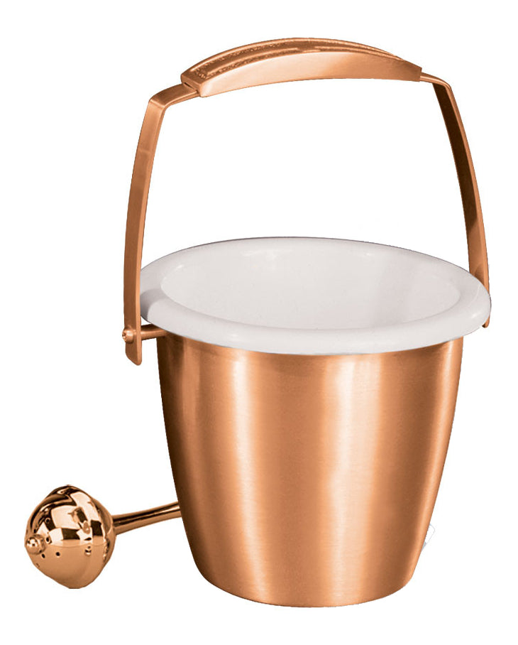 Aspersorium Set, Bronze or Brass, Includes Aspergillum