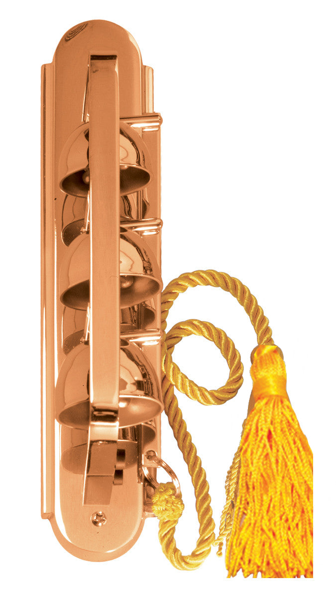 Altar Bells, 3x14, Bronze or Brass, Wall Plate
