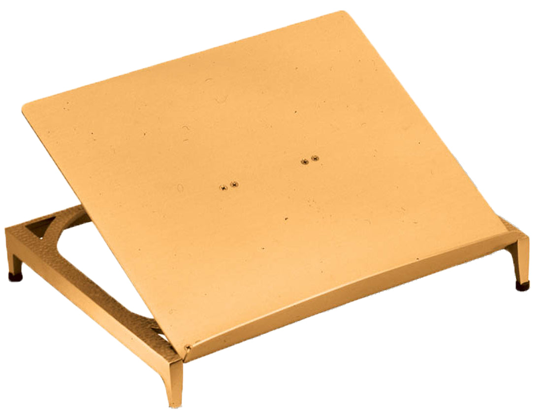 Missal Stand, 12" x 14", Brass or Bronze, Adjustable