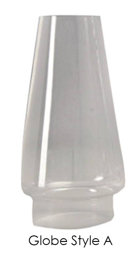 Replacement Globes | 5 Styles | Glass | For Acolyte Candlesticks