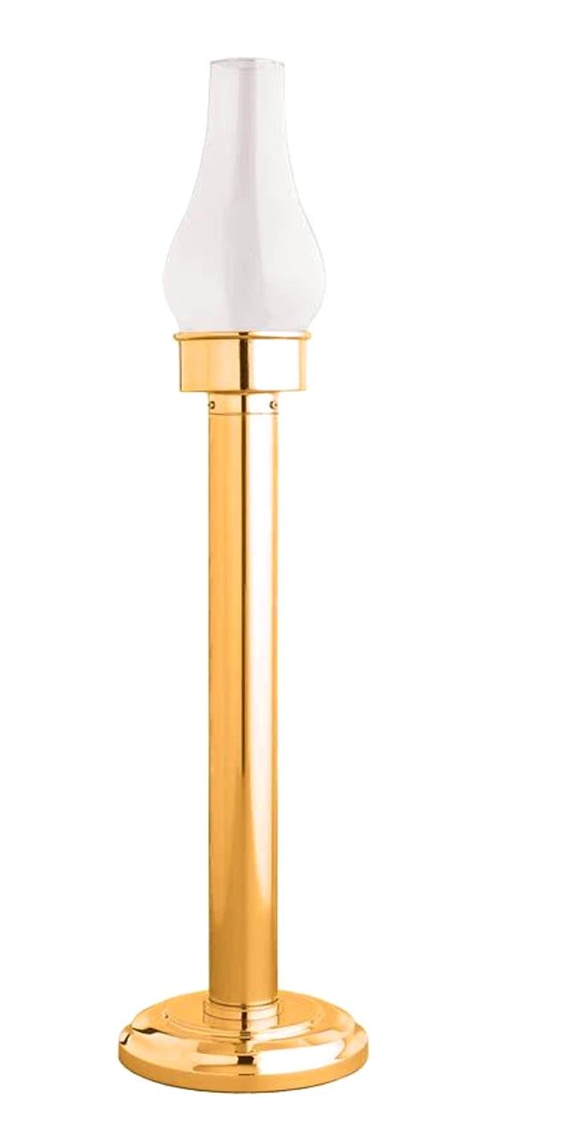 Acolyte Candlestick, 18", Bronze or Brass, Oil Burning