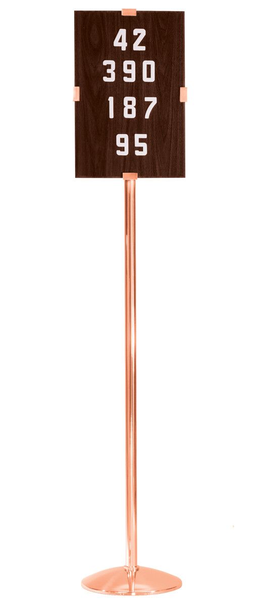 Hymn Board | Bronze or Brass