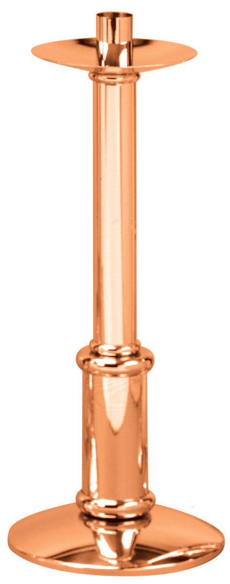 Paschal Candlestick, 28", Brass or Bronze, Round Base