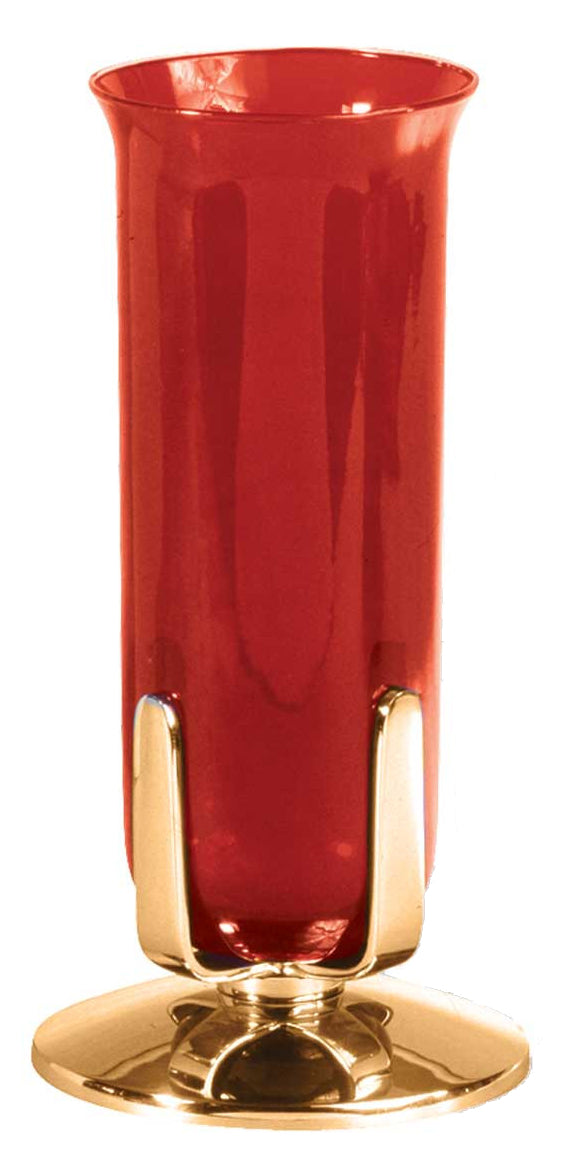 Altar Sanctuary Lamp with Round Base, Electric