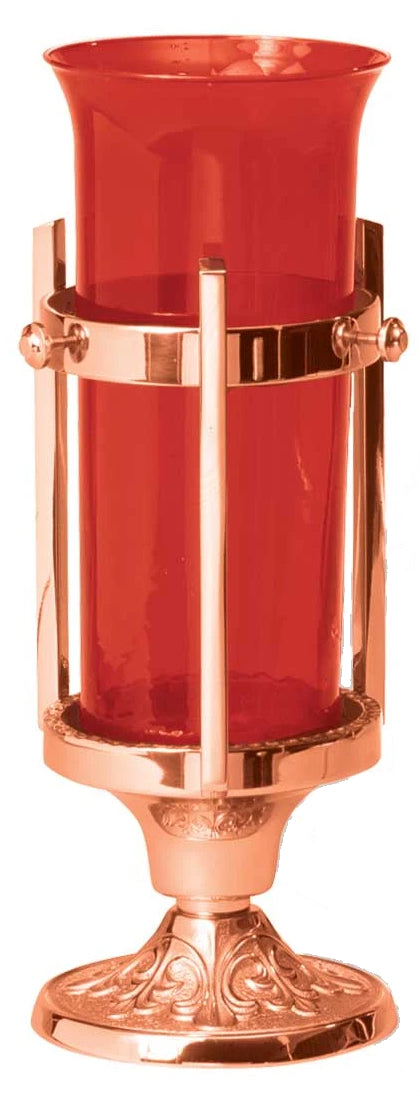 Altar Sanctuary Lamp with Round Base, Electric