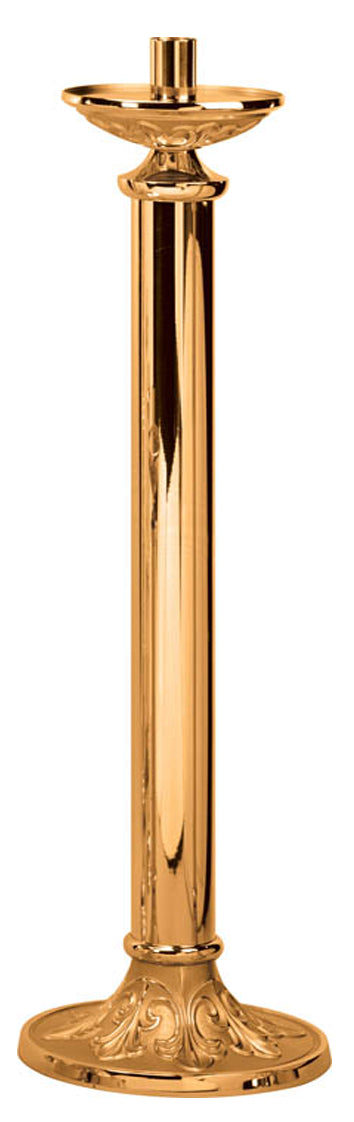 Paschal Candlestick in Brass or Bronze & Two Sizes