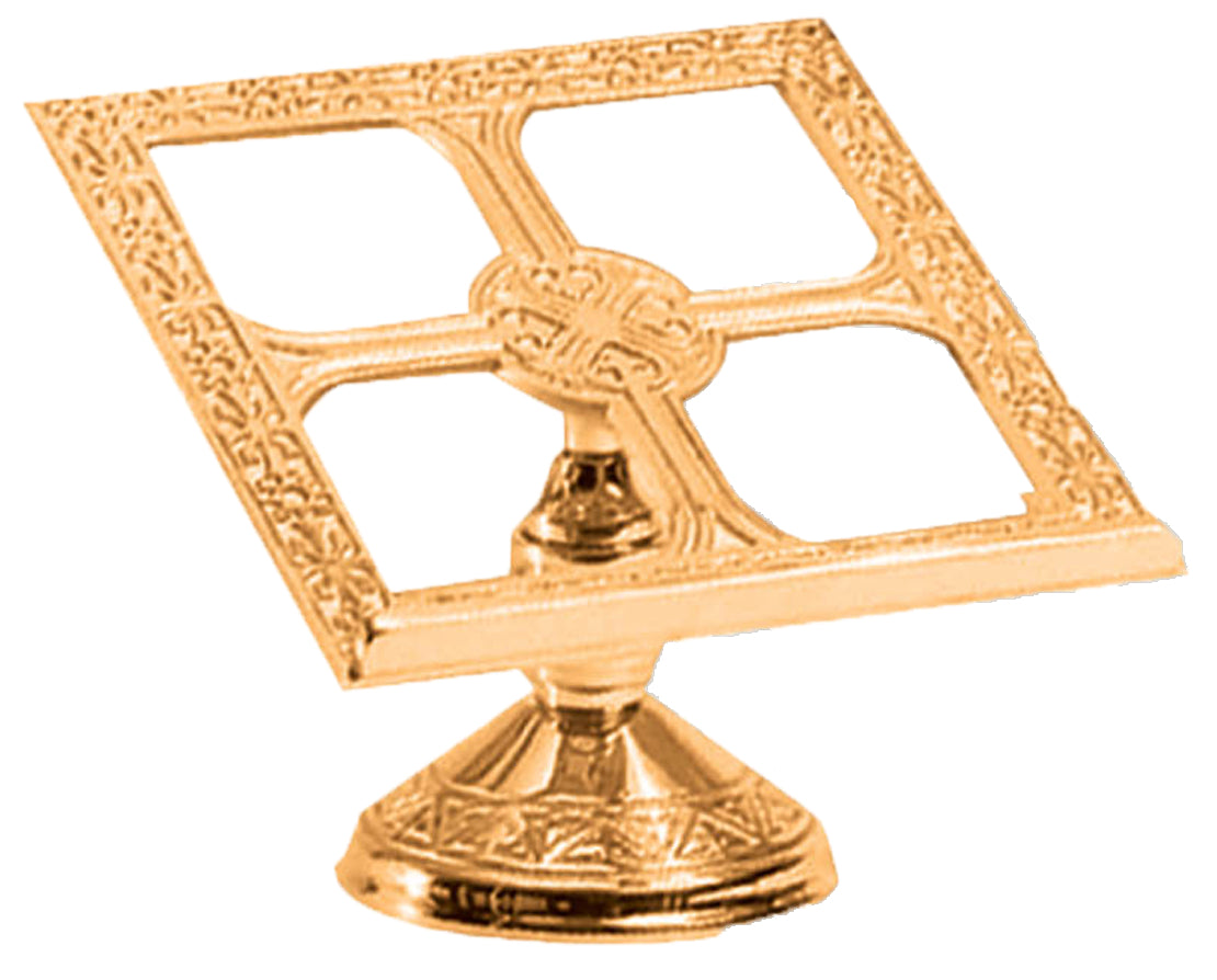 Missal Stand, 13x13, Brass or Bronze