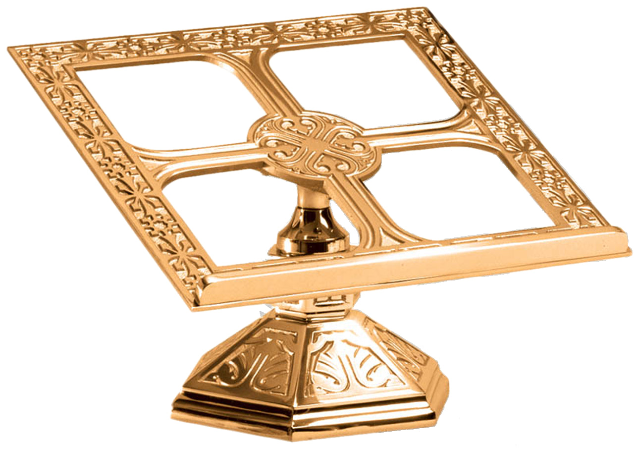Missal Stand, 14x12, Brass or Bronze