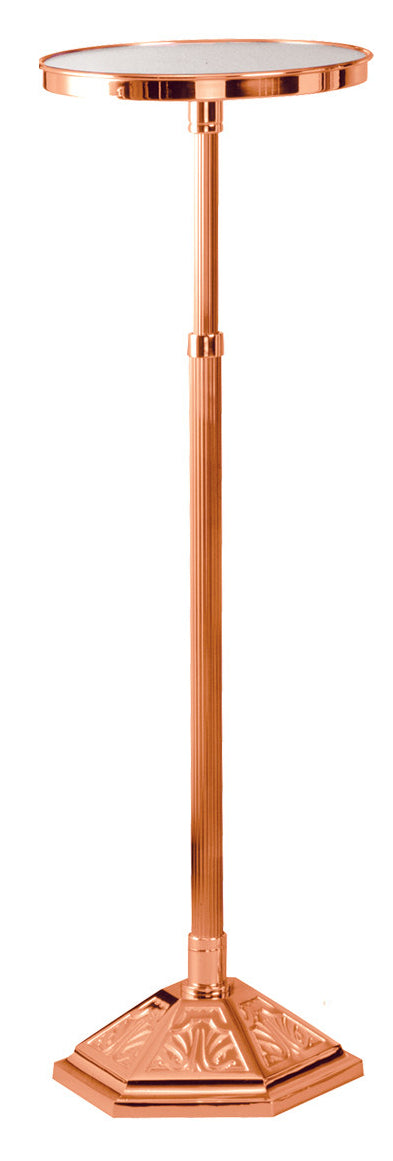 Flower Stand, 33"-56", Bronze or Brass, Adjustable