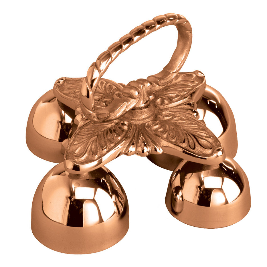 Altar Bells, High-Polish Finish, Ornate Handle