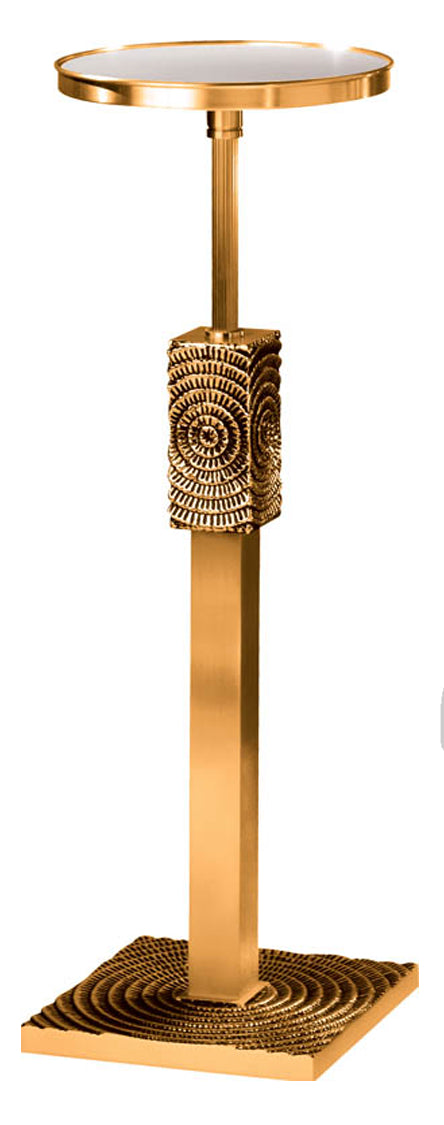 Flower Stand, 2 Sizes, Bronze or Brass, Adjustable