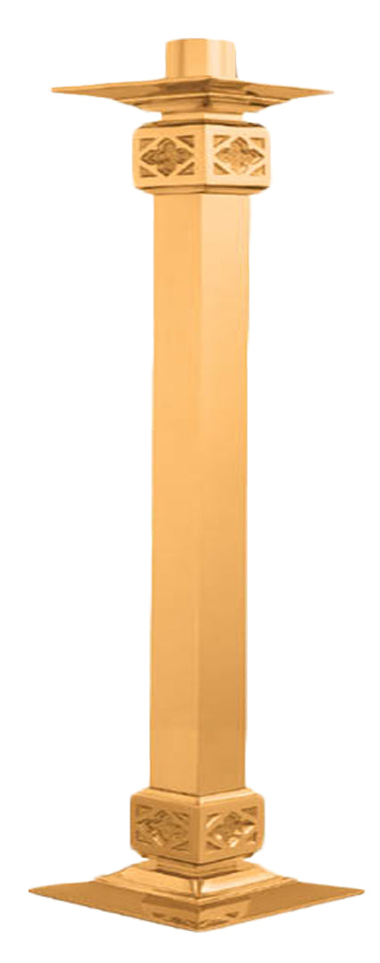 Altar Candlestick, Available in Brass or Bronze (6 Sizes)