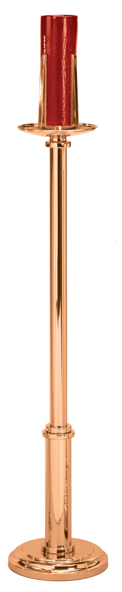Floor Sanctuary Lamp with Round Base, Electric
