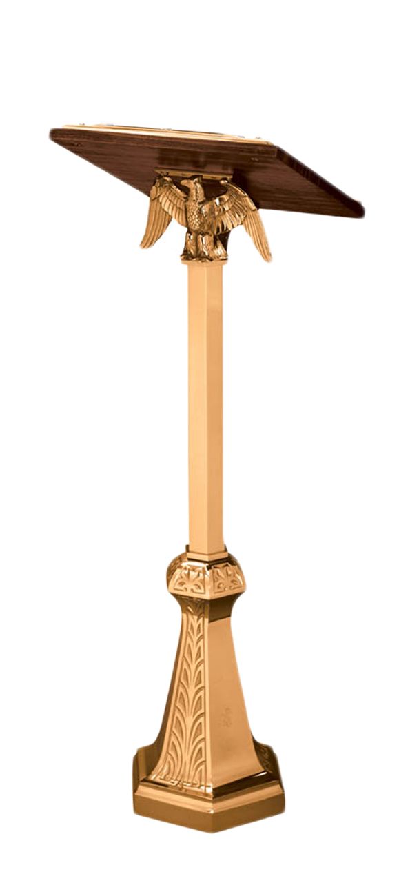 Lectern | Standing | 48" | Bronze or Brass | Eagle