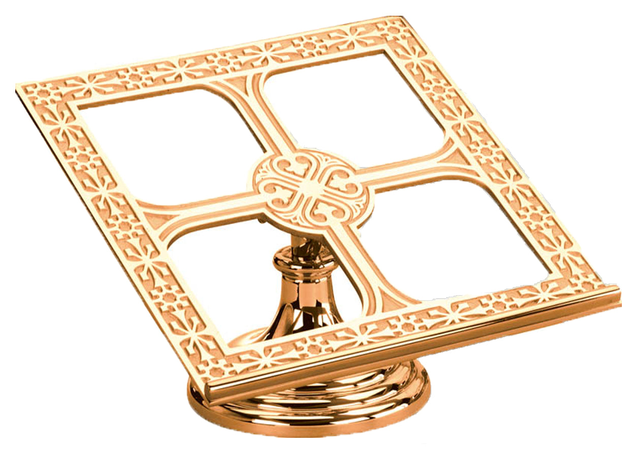 Missal Stand, 13x13, Brass or Bronze