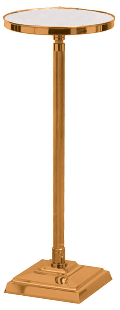 Flower Stand, 2 Sizes, Bronze or Brass, Adjustable, Square Base