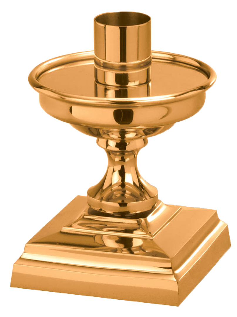 Altar Candlestick, Available in Brass or Bronze