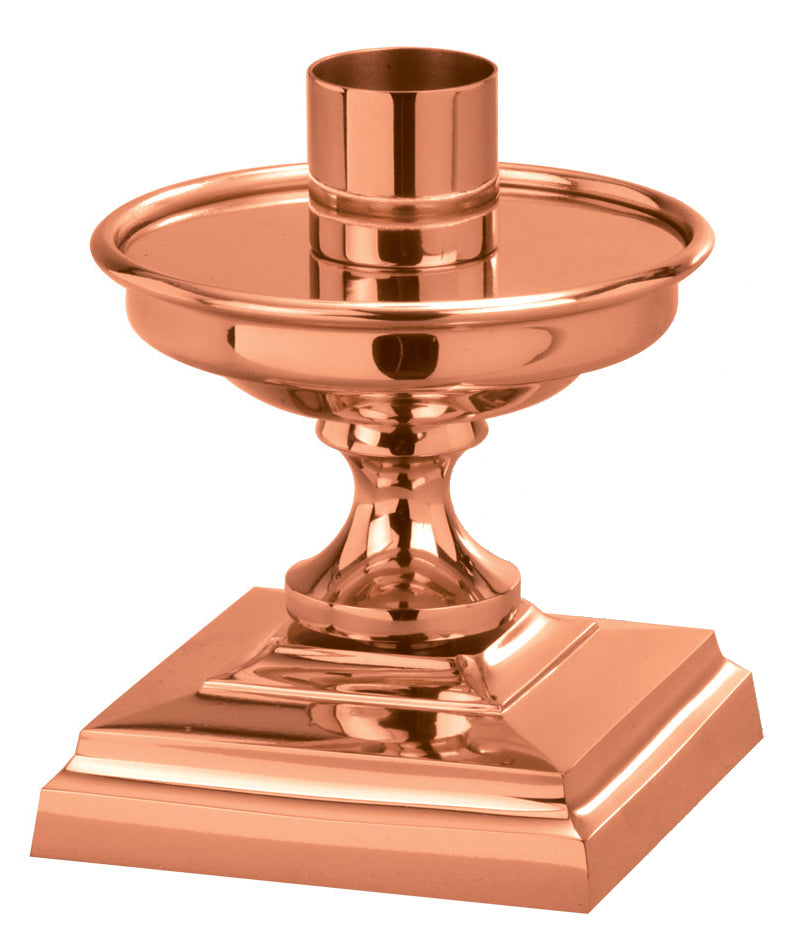 Altar Candlestick, Available in Brass or Bronze