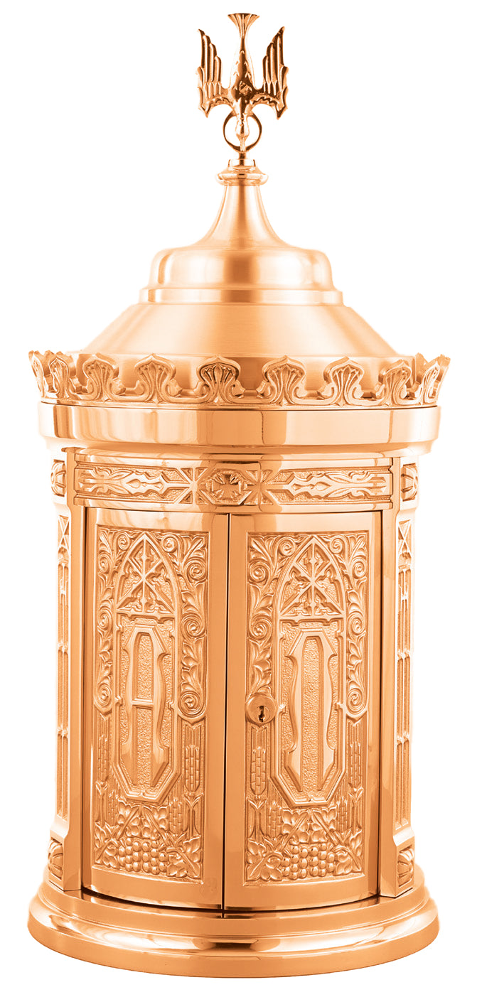 Tabernacle, 5 Sizes, Bronze, Dome, Holy Spirit, Alpha & Omega