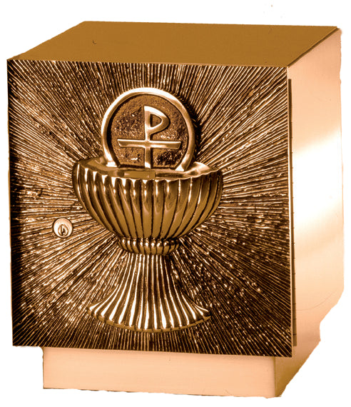 Blessed Sacrament Bronze Tabernacle