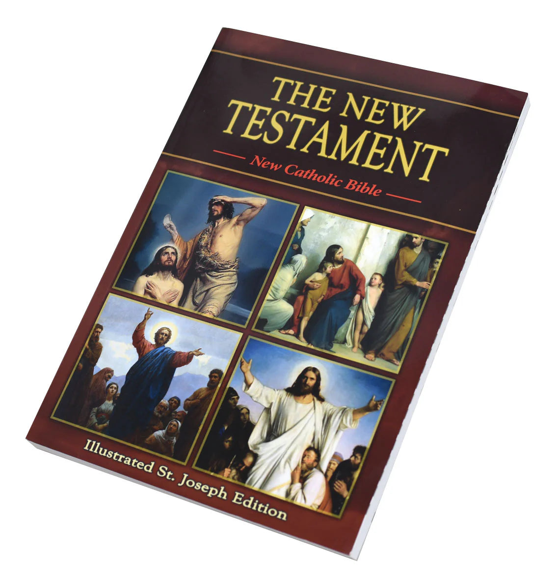 St. Joseph Nouvelle Bible Catholique Nouveau Testament - Broché