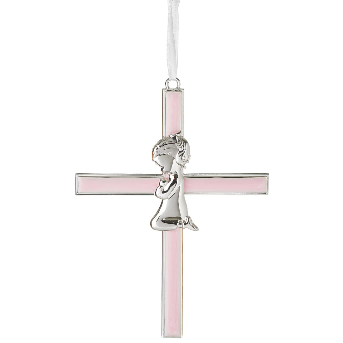 Caroline Collection Praying Child Metal Cross