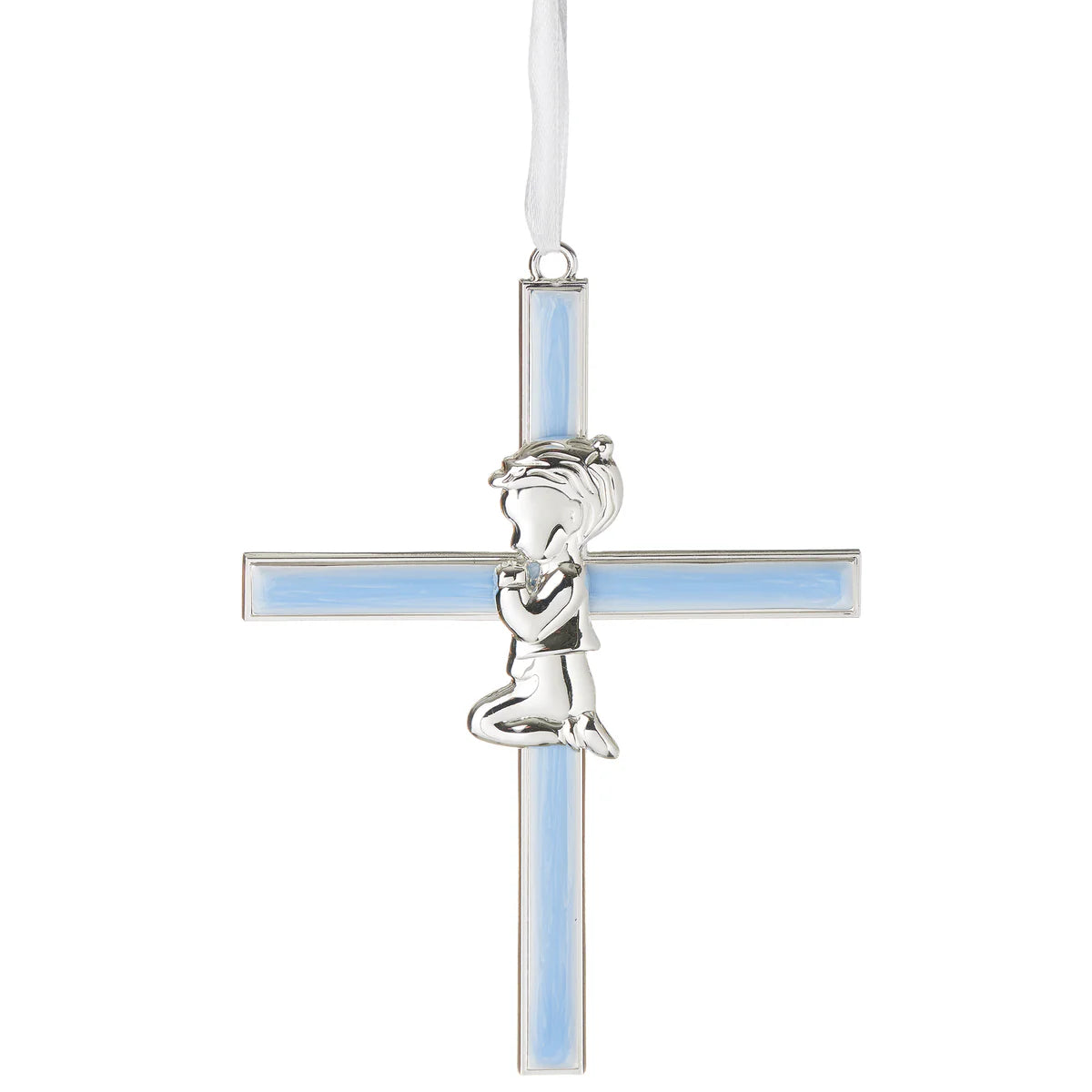Caroline Collection Praying Child Metal Cross