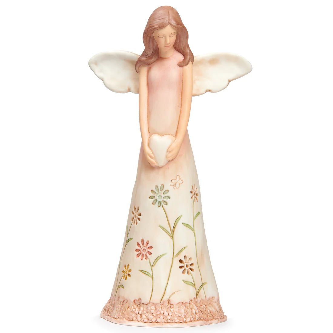 LED Angel with Heart Figure (8.75")