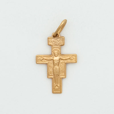10k Small Saint Damian Crucifix