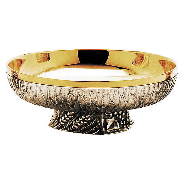 Textured Wheat & Grape Motif Open Ciborium only