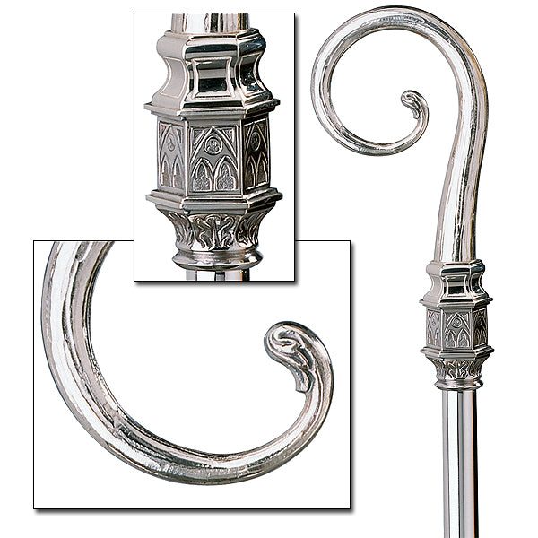 Gothic Ornamentation Bishop Crozier/Staff