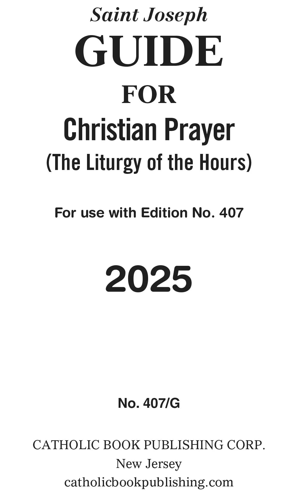 Christian Prayer Guide for 2026