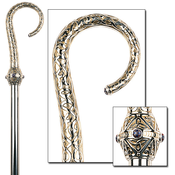 Celtic Filigree Bishop Crozier/Staff