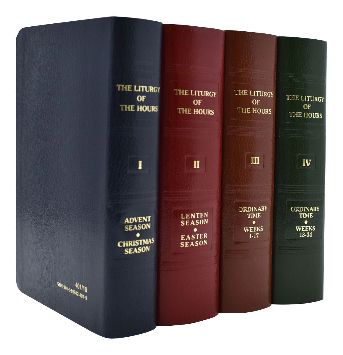 Liturgy of the Hours - Set of 4 (Flexible Cover)