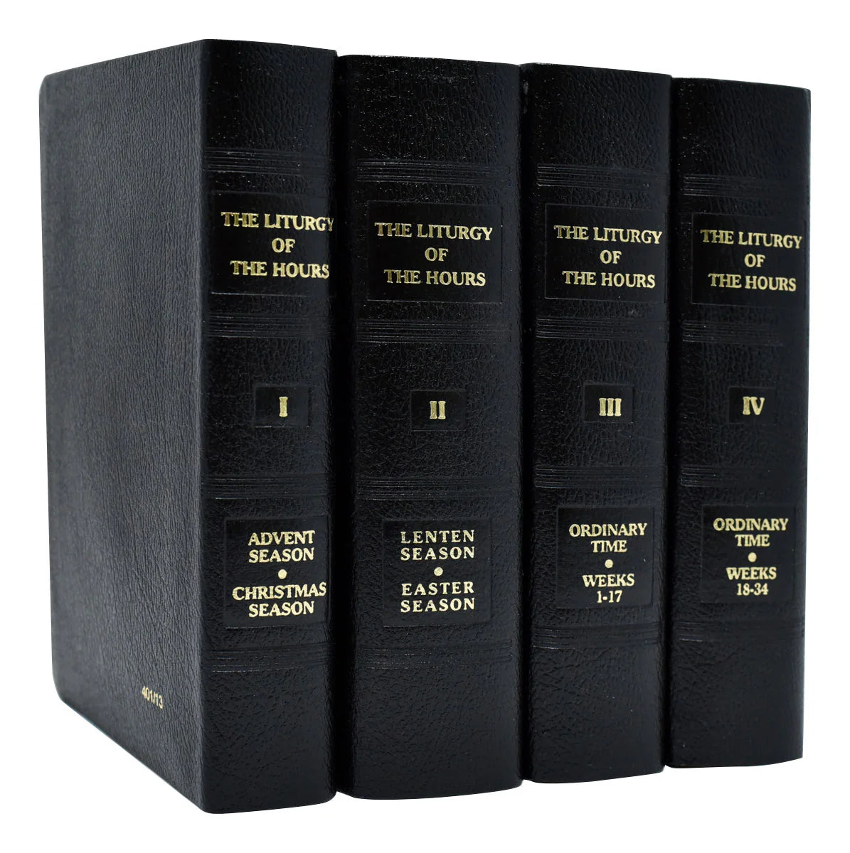 Liturgy of the Hours (Set of 4) (Leather)