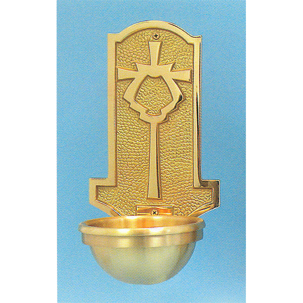 Bronze Holy Water Font: 4021 Style