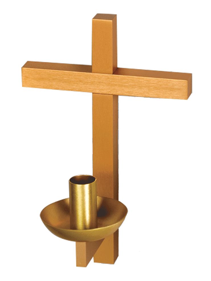 Wall Mount Candle Holder (9" Ht)