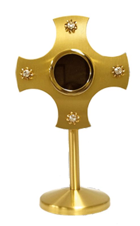 Reliquary Cross (8-1/2" Ht)