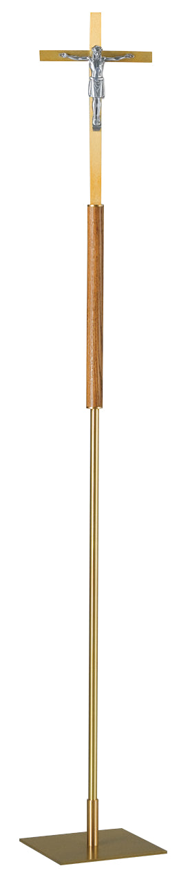 Processional Crucifix with Base (74" Ht)