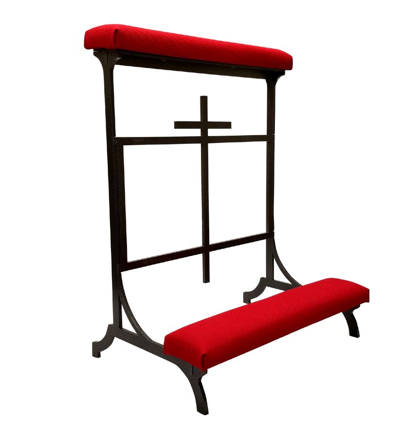 Prie Dieu | Single Kneeler | Aluminum