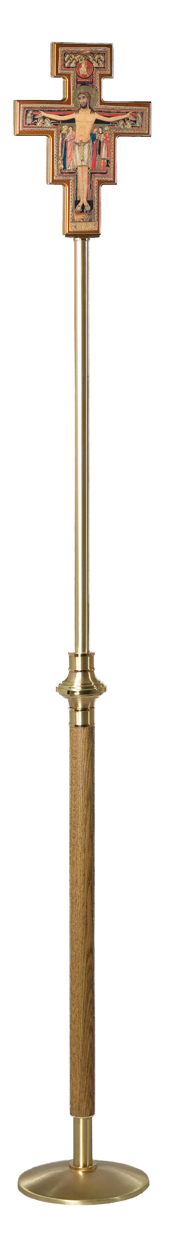 San Damiano Processional Cross with Base